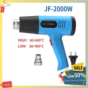 Máy khò nhiệt màng co DORON 2200W tăng nhiệt nhanh, khí thổi đều