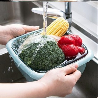 (Xả Kho )Bộ khay và rổ kèm nắp nhựa thông minh siêu tiện ích cho gia đình