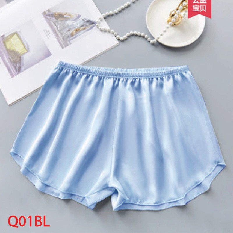 Ảnh Quần Đùi Ngủ Lụa Satin Q01 - Hisexy 1