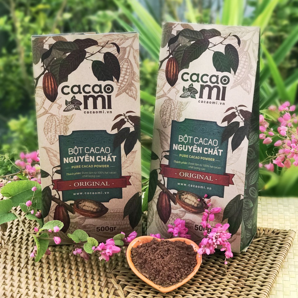 Ảnh Bột cacao nguyên chất 100% không đường gu truyền thống CacaoMi Original - 1kg 4