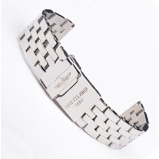 Cho 20 22 24mm Đồng hồ BreitlingStrap Avenger Blackbird Máy bay trinh sát Super Ocean II Dây thép đại diện