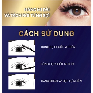 [Y099] Mascara NongChat Browit Thái Lan dày, dài mi, không lem, không trôi, không vón cục - chuyên dụng cho makeup