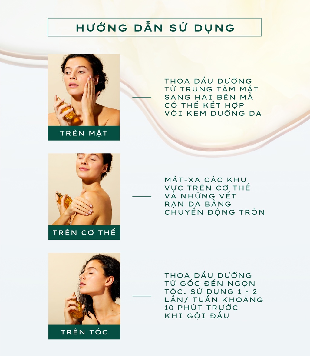 Mô tả Dầu dưỡng đa năng Nuxe Huile Prodigieuse® 50ml - 4