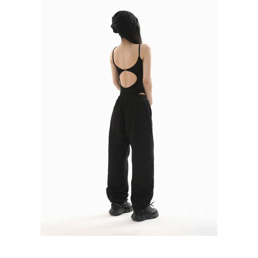Áo Bodysuit Hai Dây RANSHI Thiết Kế Hở Lưng Sexy Áo Liền Thân Cut Out Khoe Lưng Gợi Cảm - RBS011