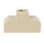 MOON 1 Bộ chia RJ11 Bộ chuyển đổi 4 chiều 1 cho M đến 4 F RJ-11 6P4C Jack chia