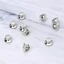 BTF 10 Miếng Bộ Kim Loại Chân Giữ Pin Lưng Khóa Khóa Khóa Để Thay Thế Trang Sức