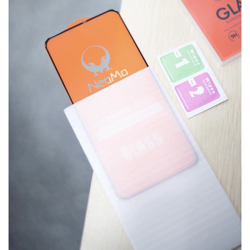 Kính cường lực NEOMO full màn cho ip 6/6s/6plus/6splus/7/8/plus/x/xs/xsmax/xr/11/11pro/11promax