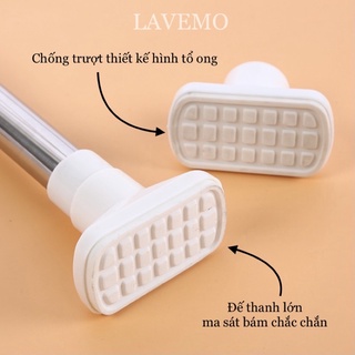 Thanh Treo Đa Năng LAVEMO Thanh Treo Quần Áo Không Khoan Tường Inox TT01