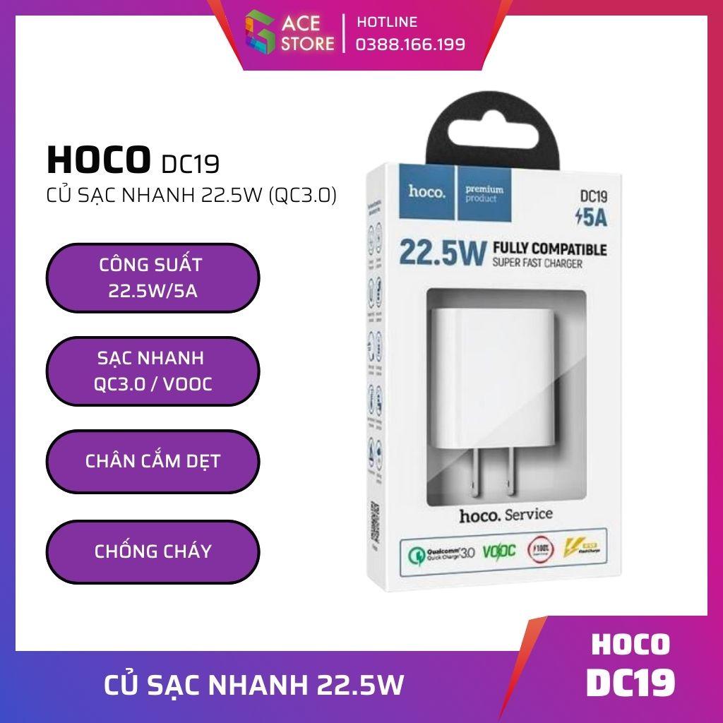 Củ sạc nhanh Hoco DC19