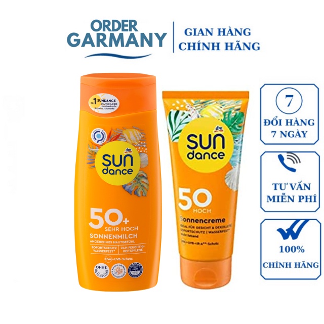 Kem chống nắng Sundance spf 50 200ml- Hàng Đức | Shopee Việt Nam