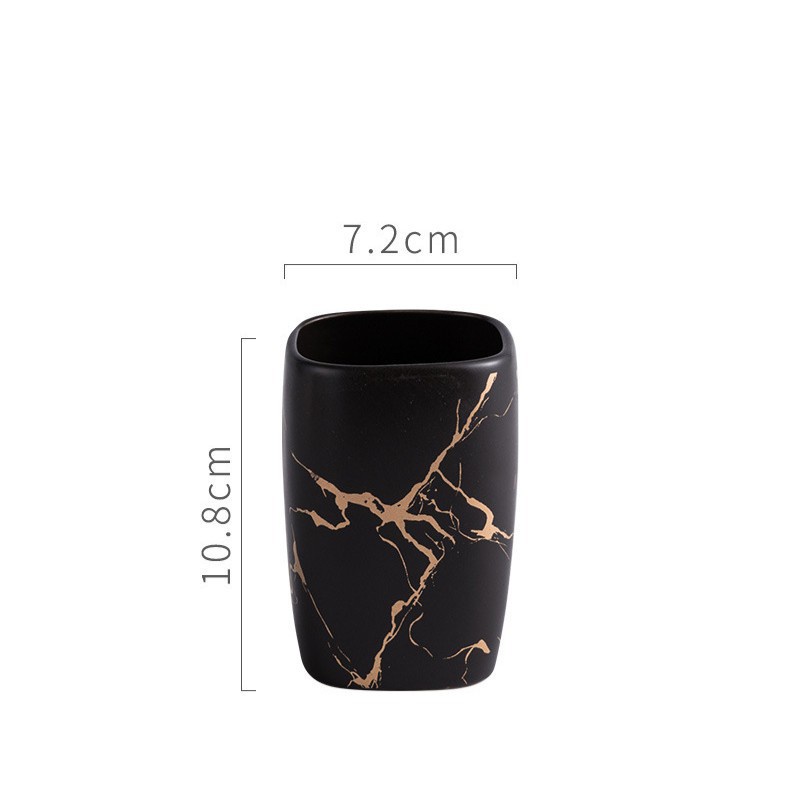Combo Bộ Cốc Sứ Đánh Răng Nhà Tắm Cao Cấp Decor Phòng Tắm Khách Sạn Sang Trọng | Shopee Việt Nam