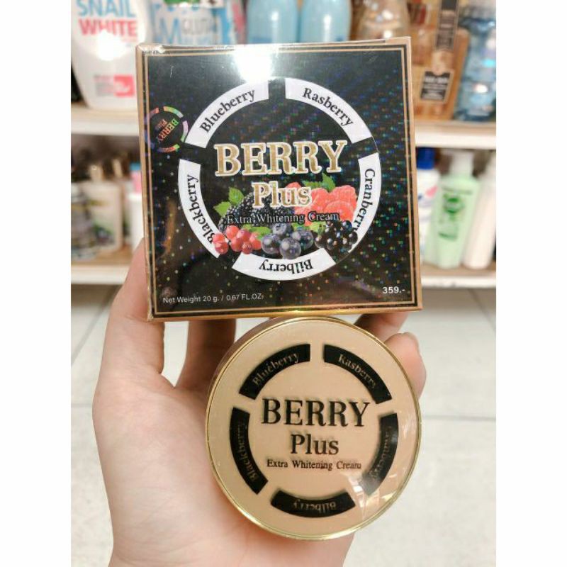 [CHÍNH HÃNG THÁI LAN] KEM 4K BERRY PLUS EXTRA WHITENING CREAM GIẢM NÁM ...