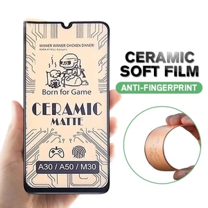 Infinix Hot 10s 40i 30i 40 pro Kính cường lực gốm mờ cho Infinix Hot 10T 10 9 Play 8 Hot10 Lite SMart Note 8 8i 7 Zero 8Bảo vệ màn hình vân tay