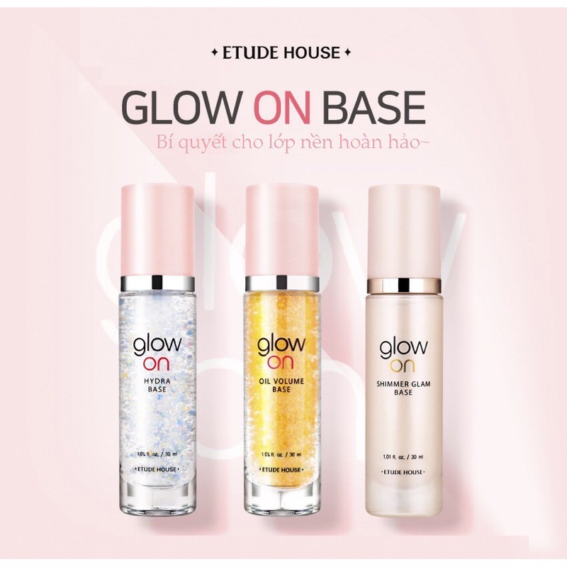 Kem lót Etude House Glow On Base