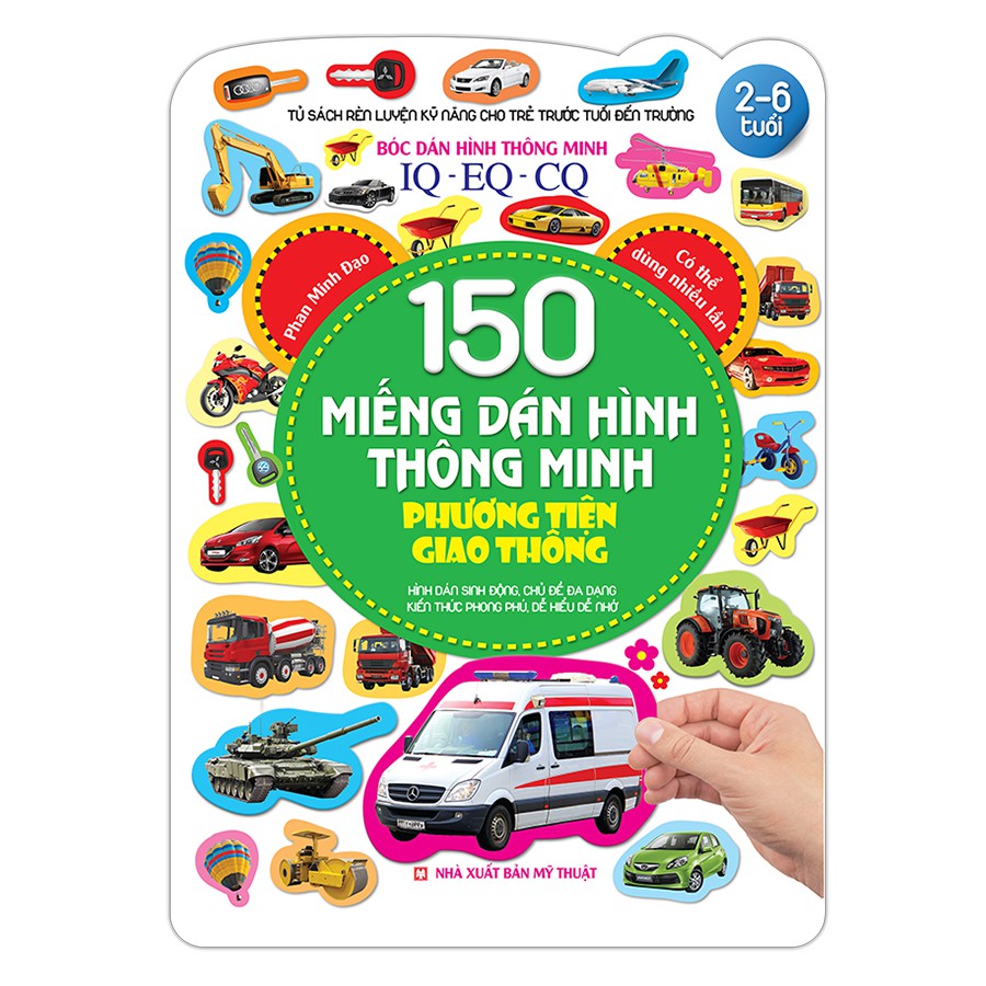 Sách - Combo 150 miếng dán hình thông minh (trọn bộ 4 cuốn)