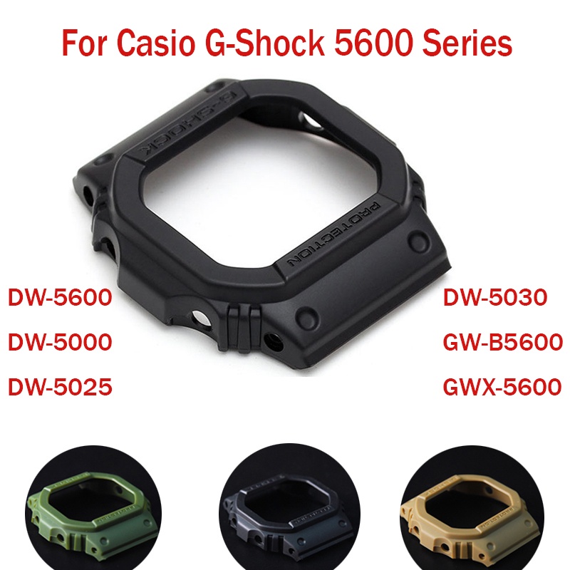 Khung Silicone Bảo Vệ Mặt Đồng Hồ Casio G Shock DW5600 DW-5000 DW-5030 GW-B5600 GWX-5600 5600