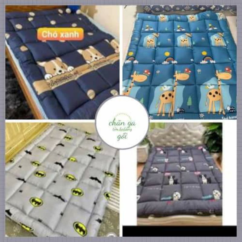 Nệm Topper cao cấp,Đệm Topper trải sàn ruột bông tinh khiết Tấm làm mềm ...