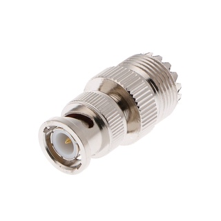 Dusur BNC Nam Cắm Vào UHF SO239 PL-259 Nữ Jack RF Đồng Trục Đầu Nối Cáp