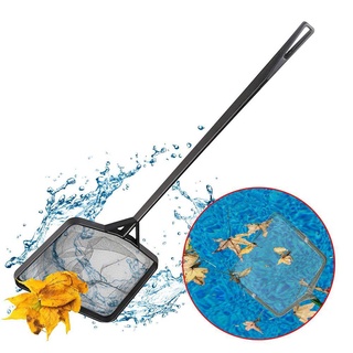 DAMAO Bể Bơi Làm Sạch Lưới Câu Cá Bể Bơi Bắt Lưới Dụng Cụ Chuyên Nghiệp Lá Rake Lưới Bể Bơi Skimmer