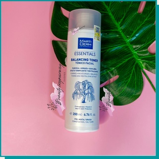 Nước Cân Bằng Làm Sạch Chứa BHA & Prebiotics - MartiDerm Essentials Balancing Toner 200ml