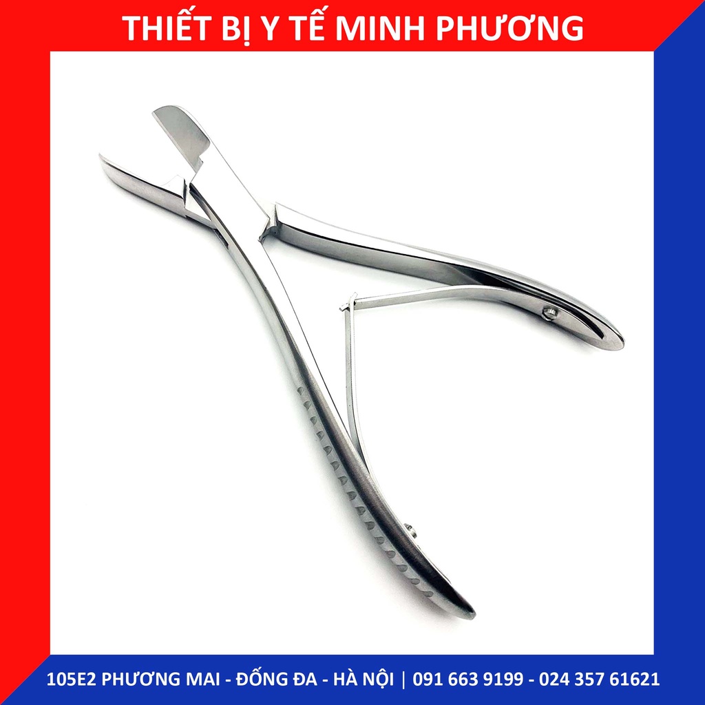 Knochenzange Liston 18cm abgewinkelt 25mm Maul 141740 main image 0