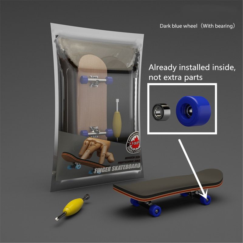 Finger SkateBoard  Fingerboard Toy Professional Stents Finger Skate Set