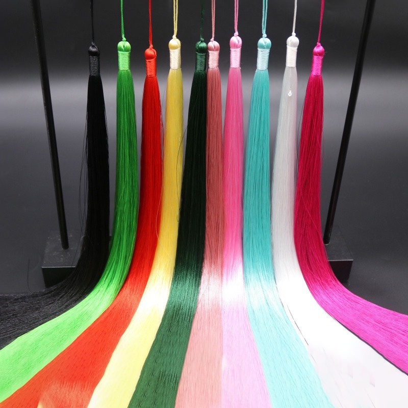 1 tua rua siêu dài loại 30cm đến 50cm gắn đàn làm kim quan mão NL0655 ...