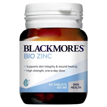 Blackmores Bio Zinc - Viên uống bổ sung kẽm tự nhiên 84 viên, viên uống kẽm úc