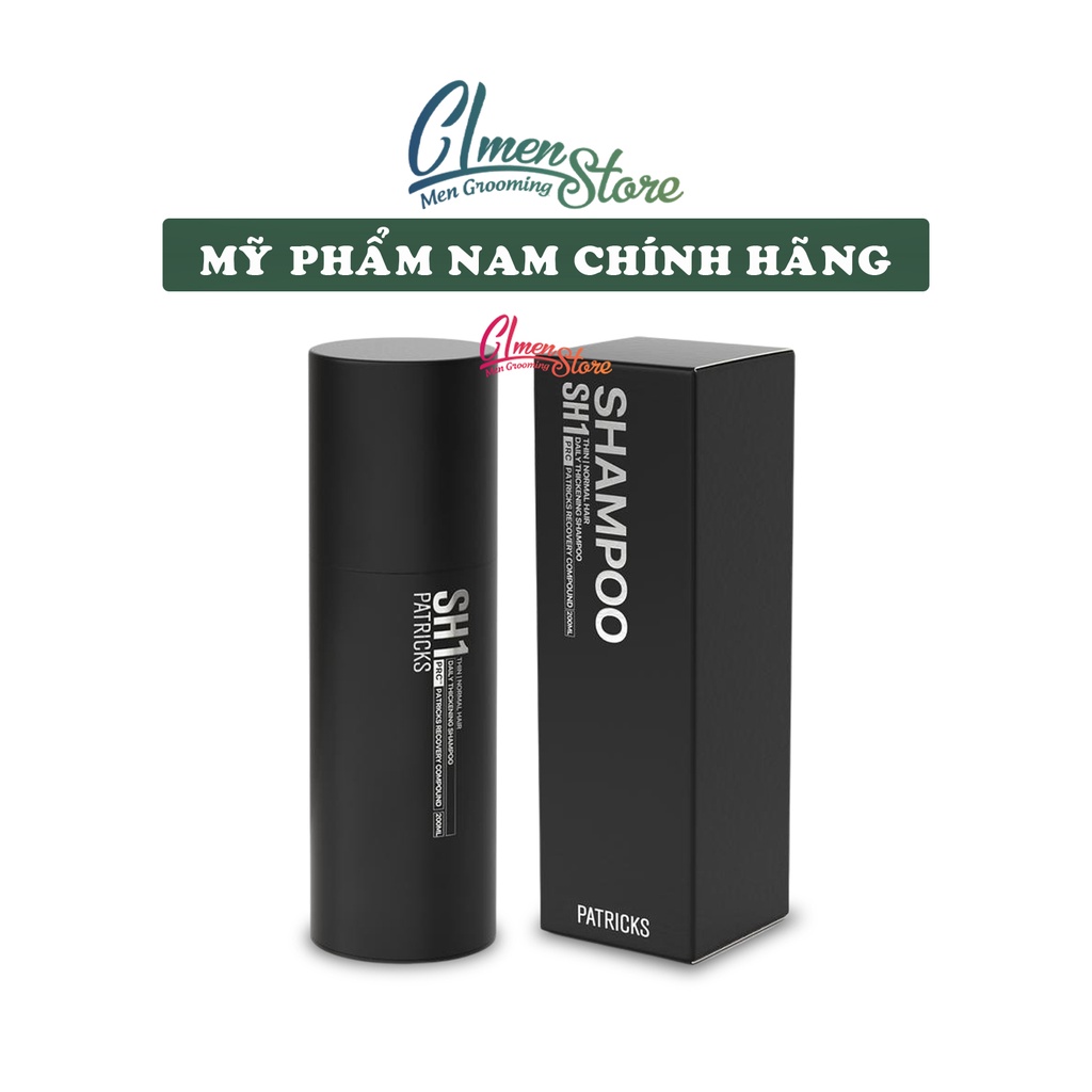 Dầu gội Patricks SH1 Daily Thickening Shampoo 200ml Shopee Việt Nam