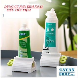 DỤNG CỤ KẸP NẶN KEM ĐÁNH RĂNG DẠNG XOAY ĐA CHỨC NĂNG GD364-KepDR-xoay