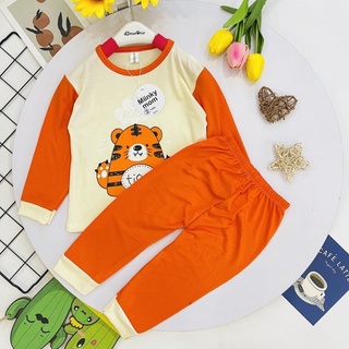 [Loại 1] Bộ dài tay cho bé minky mom thun lạnh mềm mướt - quần áo thu đông bé trai bé gái - Thời trang trẻ em