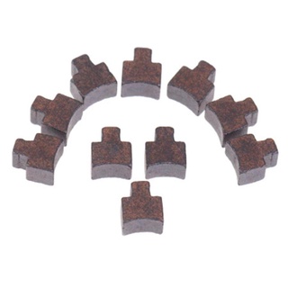 [Vận chuyển nhanh] THEHOMECO 10 / 20 chiếc Bàn chải carbon Thay thế Phụ kiện động cơ DC chất lượng cao Phụ tùng công cụ Phụ tùng bàn chải carbon