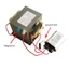 1 Cầu chì 5kv 0.7a 700ma cho lò vi sóng LG Midea