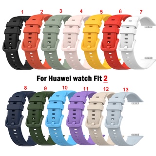 Dây Đeo Silicon Mềm Cho Đồng Hồ Thông Minh Huawei watch fit 2 / Fit2