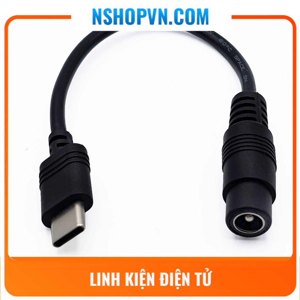 Dây Chuyển đổi Dc 55x21mm Sang Usb Type C Shopee Việt Nam 8034