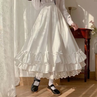 Chân Váy chiffon Dài Lưng Thun Phong Cách Hàn Quốc Thanh Lịch Dành Cho Nữ