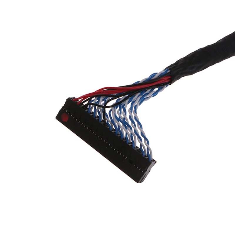 RR 8 Bit LVDS Cáp FIX-30 Pin 2ch Cho 17-26inch LCD LED Bảng Điều Khiển 25cm