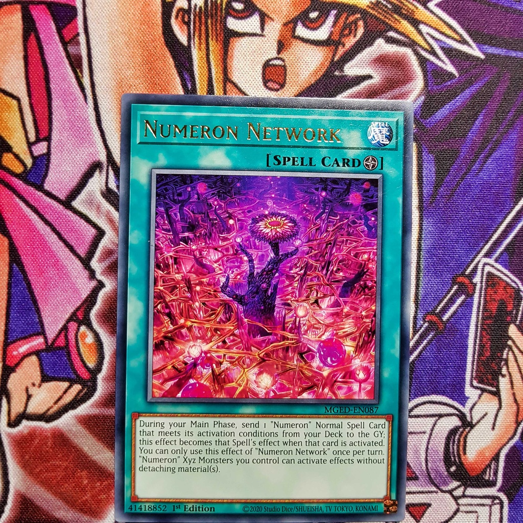 Thẻ bài Yugioh chính hãng | Numeron Network | MGED Rare | Shopee Việt Nam