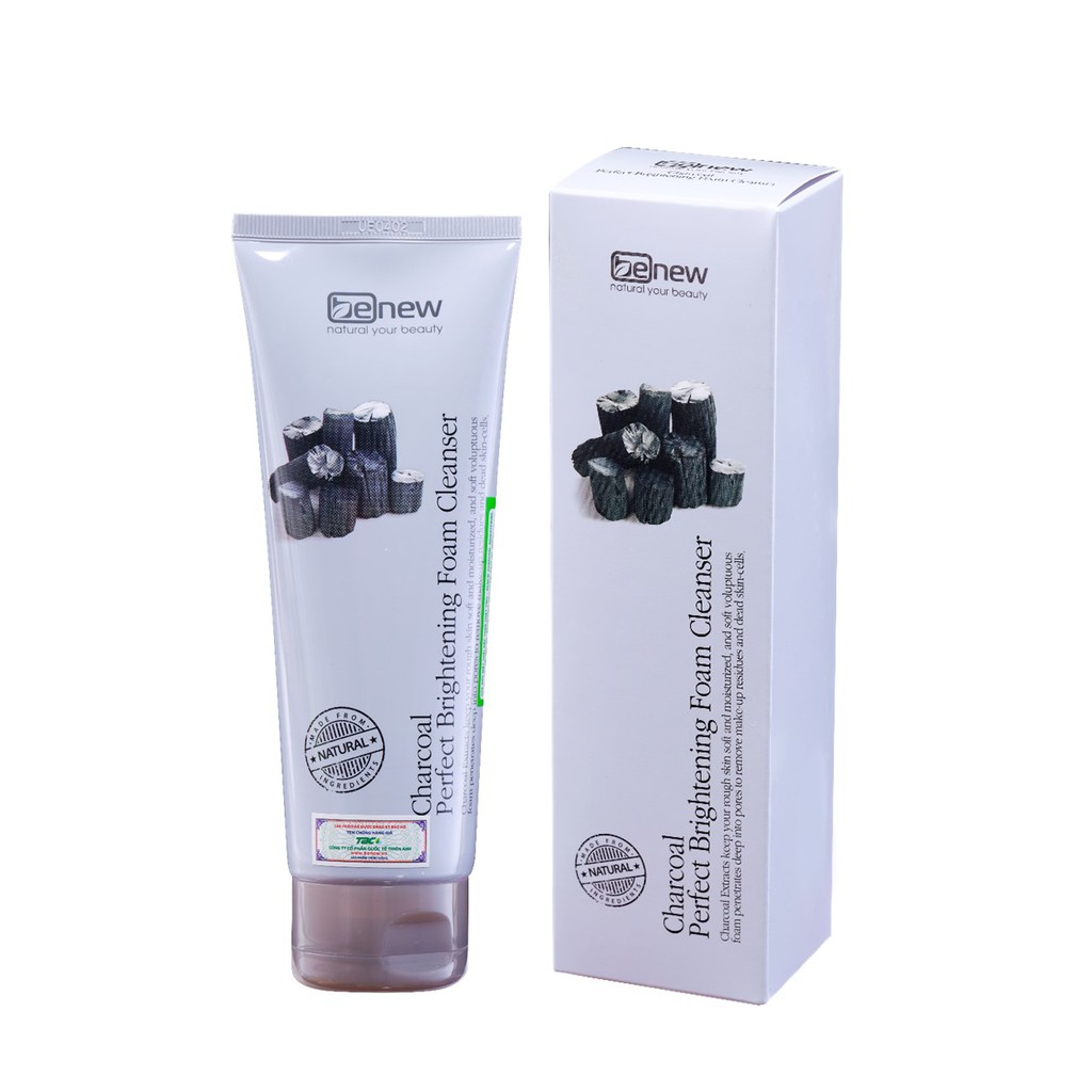 Sữa Rửa Mặt Thải Độc Than Hoạt Tính Hàn Quốc - Benew Charcoal ...