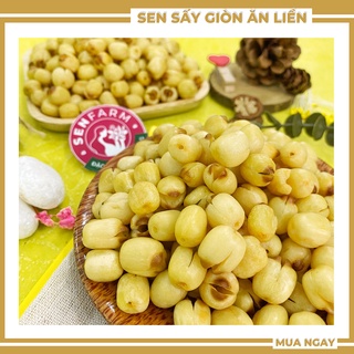 Hạt sen sấy giòn ăn liền Senfarm thượng hạng