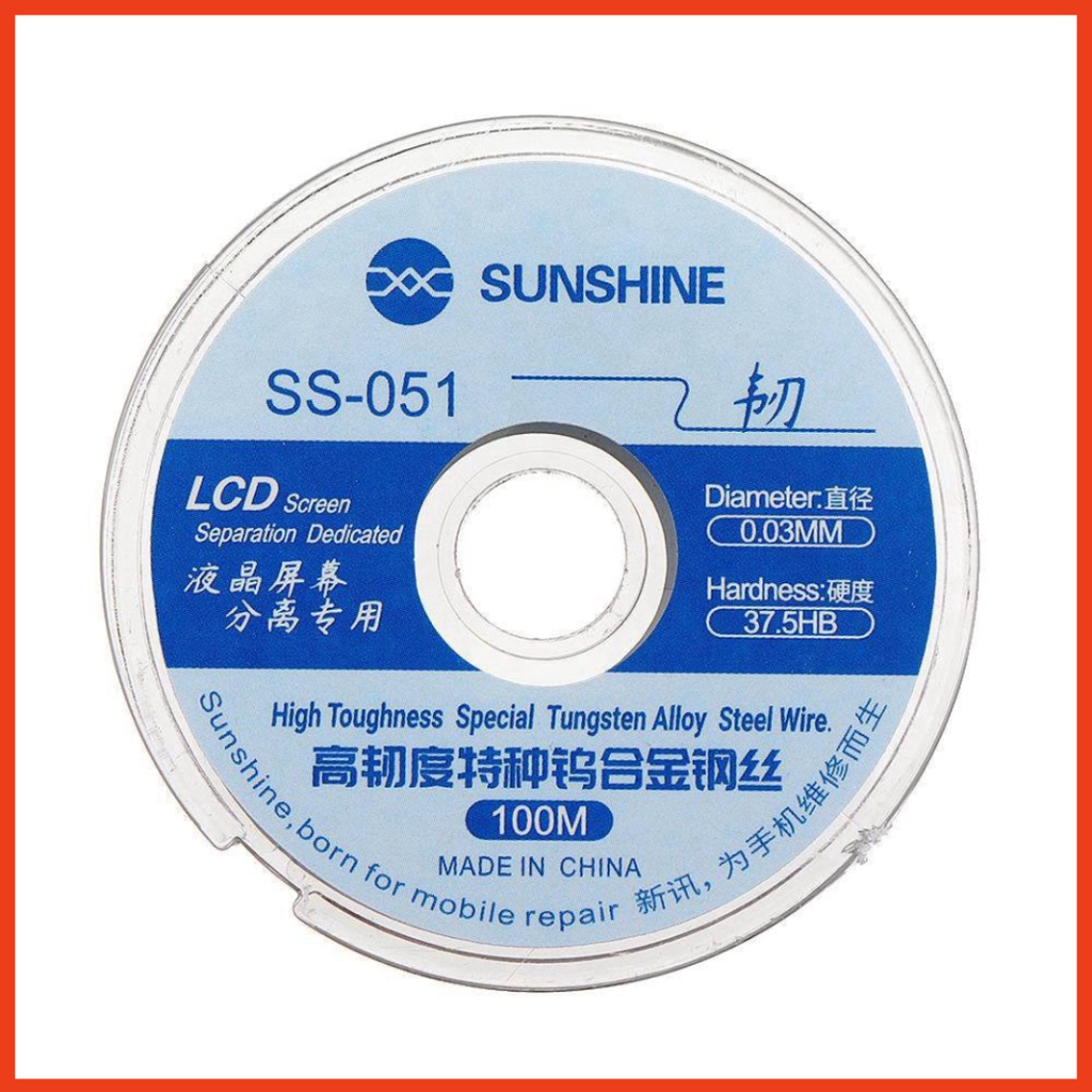 Dây cắt kính SUNSHINE SS-051 dài 100m, đường kính lõi 0.03mm - 1 cuộn