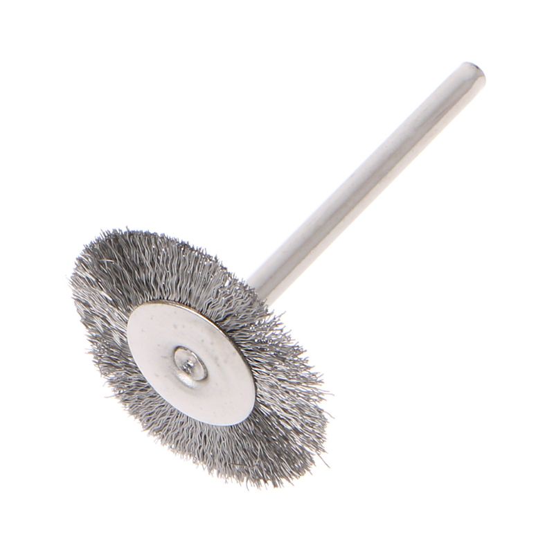 10pcs 22mm Platinum Blade Stainless Steel Wire Wheel Brush  Rotary Tool fo