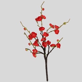 Hoa giả - Hoa Đào nhiều màu sắc cành dài 65cm giống thật trang trí nhà cửa ấm cúng, rực rỡ