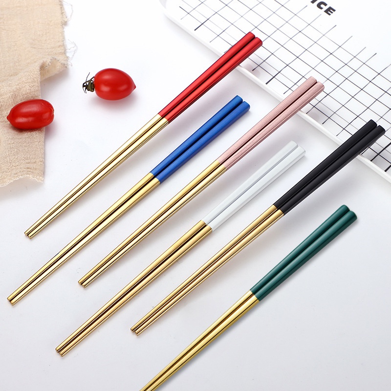 Đũa Inox 304 Hình Vuông Phong Cách Trung Hoa | Shopee Việt Nam