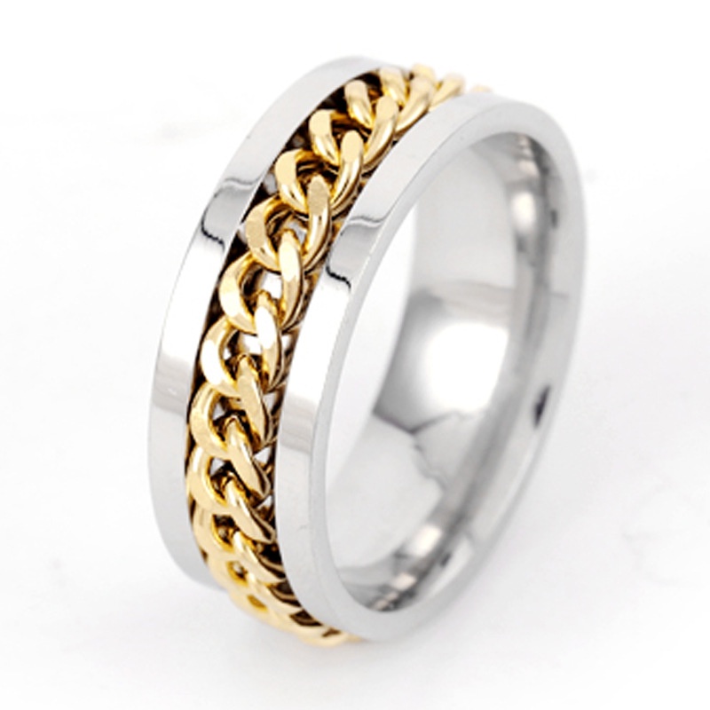 Nhẫn Khui Bia Thời Trang Nam Nữ Xích Xoay