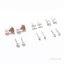 🌺xinyia🌺Set 6 đôi khuyên tai mini đính hạt giả ngọc trai hình dáng đa dạng