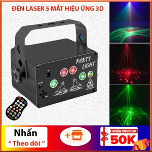 Đèn trang trí phòng karaoke, sân khấu, vũ trường , hiệu ứng Led laser 3D, kết hợp nhiều hình ảnh sống động