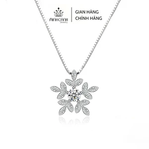 Dây Chuyền Nữ Bạc Ta Minh Canh Jewelry - Bông Tuyết