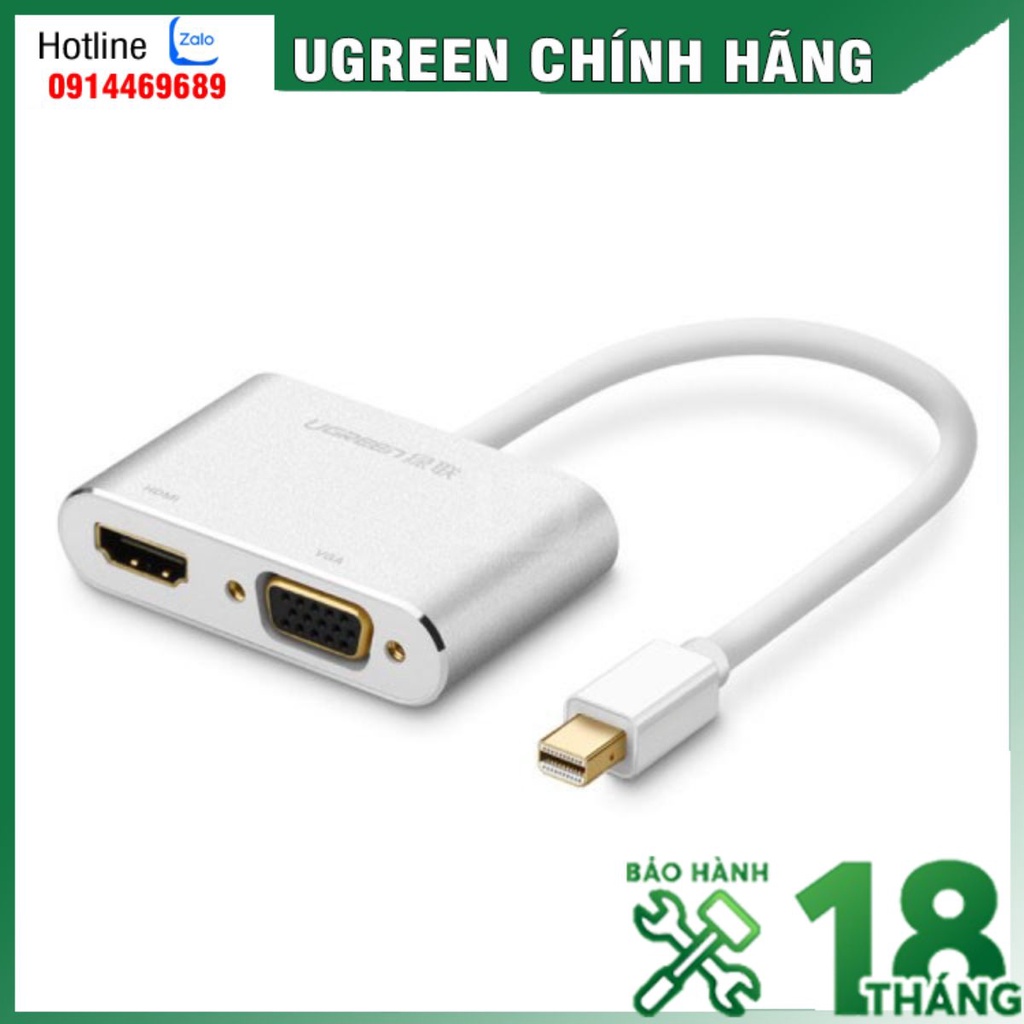 Cổng Chuyển Đổi Mini Displayport Sang Hdmivga Ugreen 20421 Ugreen