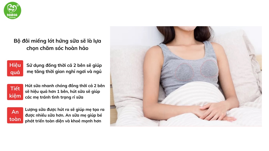 Mô tả Miếng Lót Hứng Sữa Cao Cấp Cho Mẹ Silicone Haakaa, New Zealand. Dùng được khi nằm, ngủ - 6